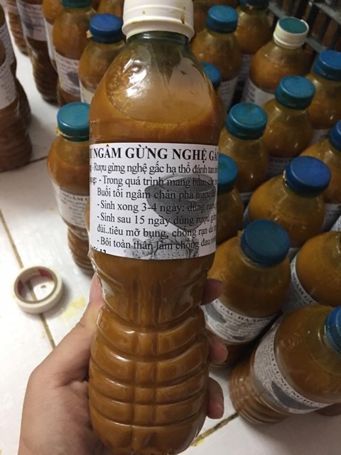 500ml Cốt gừng nghệ hạt gấc 3 tháng 10 ngày