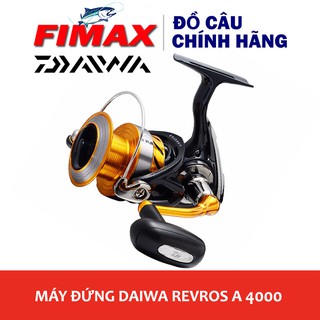Máy Câu Cá Daiwa Revros A 4000 - Siêu Đẹp - Lực Kéo Cá 6kg