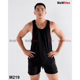 Áo Ba Lỗ Tanktop Rộng Nách Nam Tập Gym Thể Thao áo ba lỗ mặc nhà, áo ba lỗ nam form rộng chất lượng cao cấp - M219