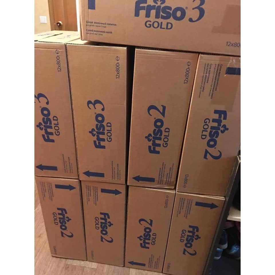 5 hộp Sữa Friso Gold 1 800 gram (12 hộp), hàng nội địa Nga, dated 01/2022
