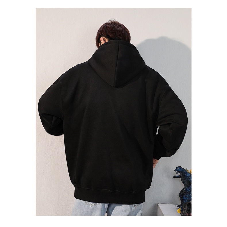 Áo Hoodie Mũ Trùm Đầu Phối Họa Tiết Chữ ABNEGATE Phong Cách, Nỉ Ngoại 2 Lớp Trẻ Trung Năng Động Hợp Mọi Lứa Tuổi