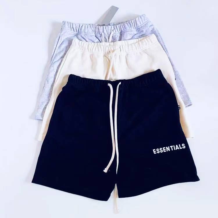 (Hàng Xuất Xịn) Quần Essentials short, quần ngố from rộng thoải mái quần đùi essentials short nỉ