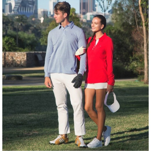 ÁO POLOSHIRT NAM DÀI TAY ĐÁNH GOLD