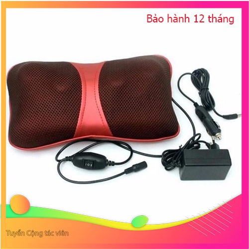 Gối Massage Hồng Ngoại 6 Bi Magic Pillow PL-818 thế hệ mới