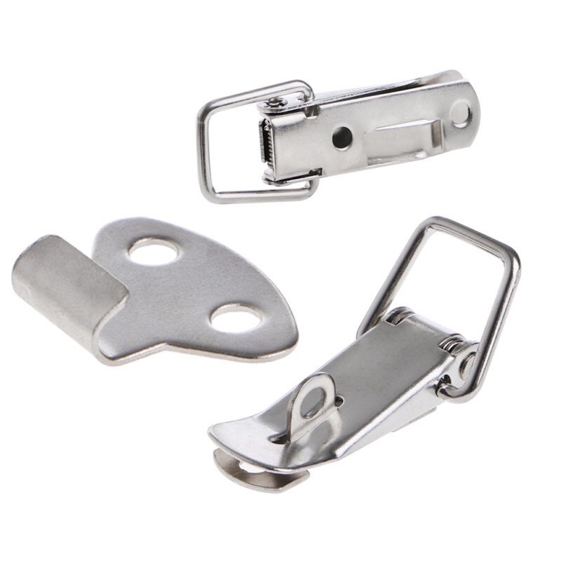 Lẫy móc hòm , móc khoá, mỏ vịt, khoá lật- lẫy inox