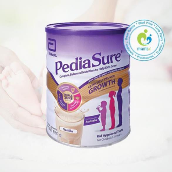 Sữa Pediasure Growth Úc 850g