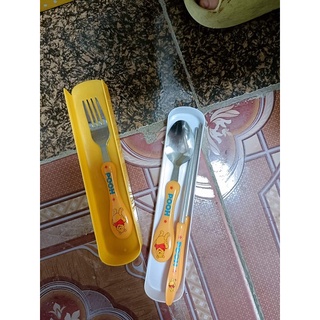 Sét thìa,dĩa,đũa cho bé tập ăn