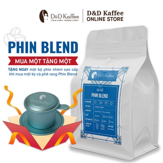 1KG Cà Phê Phin Blend,  Cà phê nguyên chất 100% rang mộc, D&D Kaffee