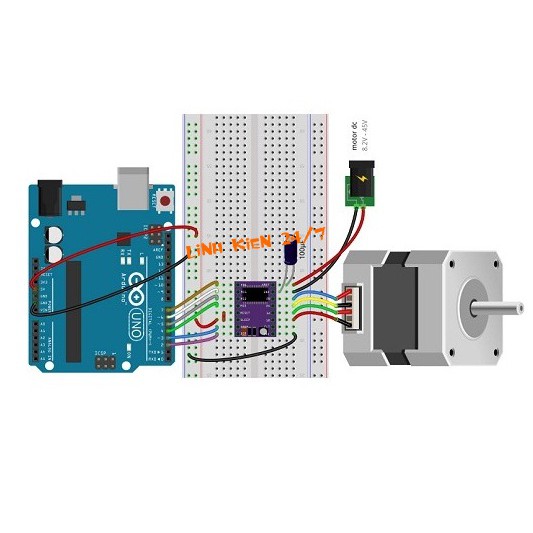 Module Điều Khiển Động Cơ Bước Máy In 3D DRV8825