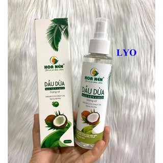 Dầu Dừa Hữu Cơ Nguyên Chất Ép Lạnh Hoa Nén 170ml