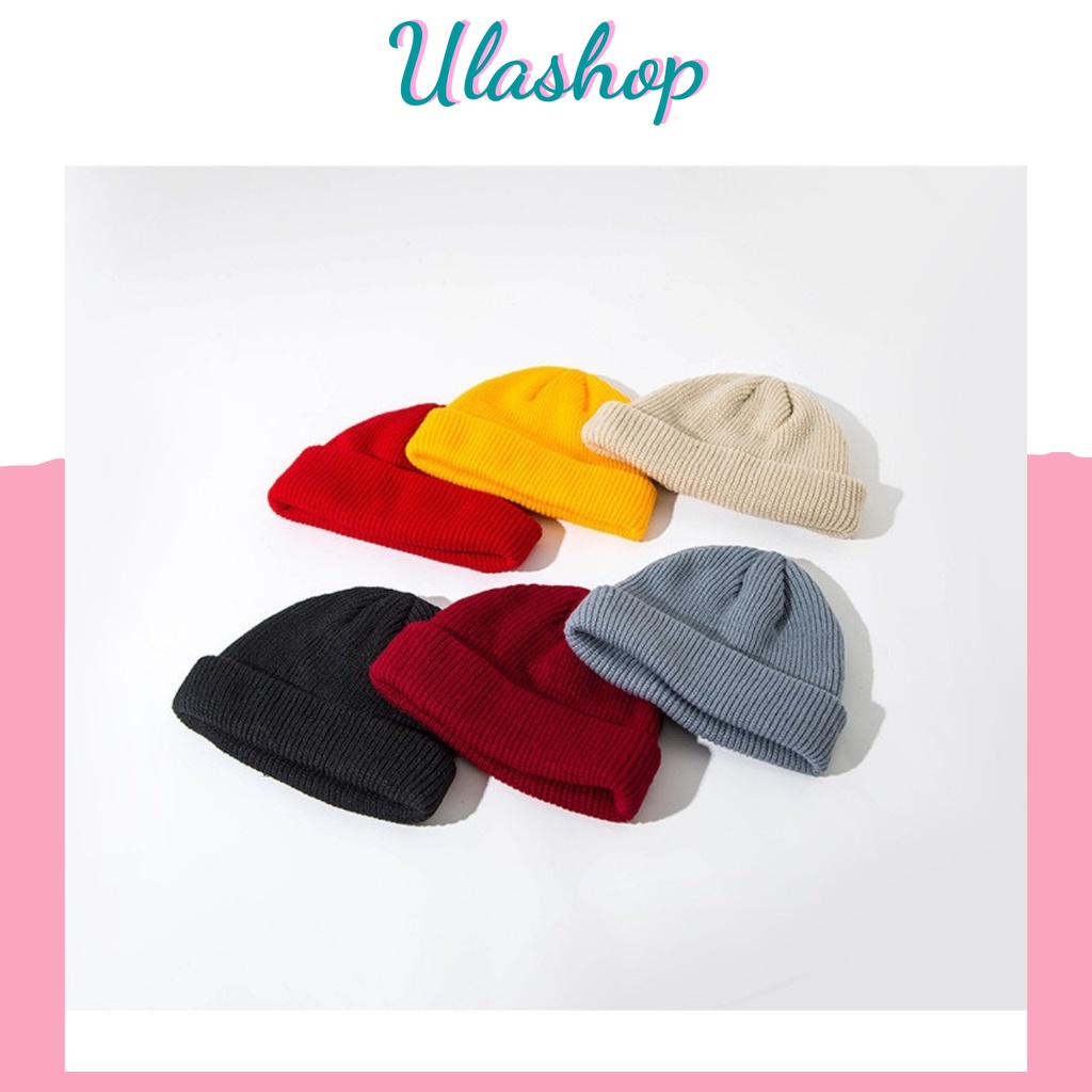 ULAPK049 MŨ LEN TRƠN BASIC NHIỀU MÀU
