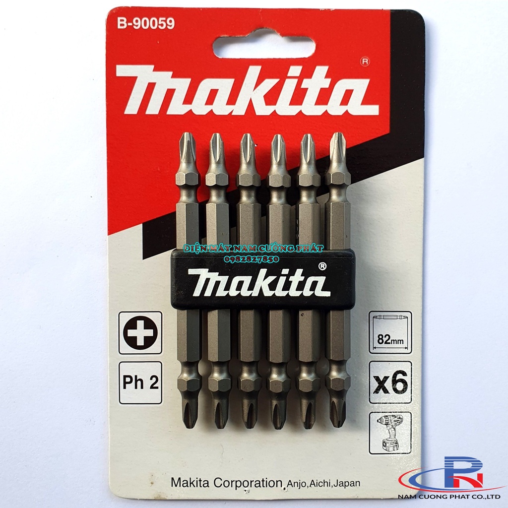 Mũi vặn vít kiểu 2 đầu Makita từ 45mm đến 150mm B-90071 B-90065 B-90059 B-90015 B-90009