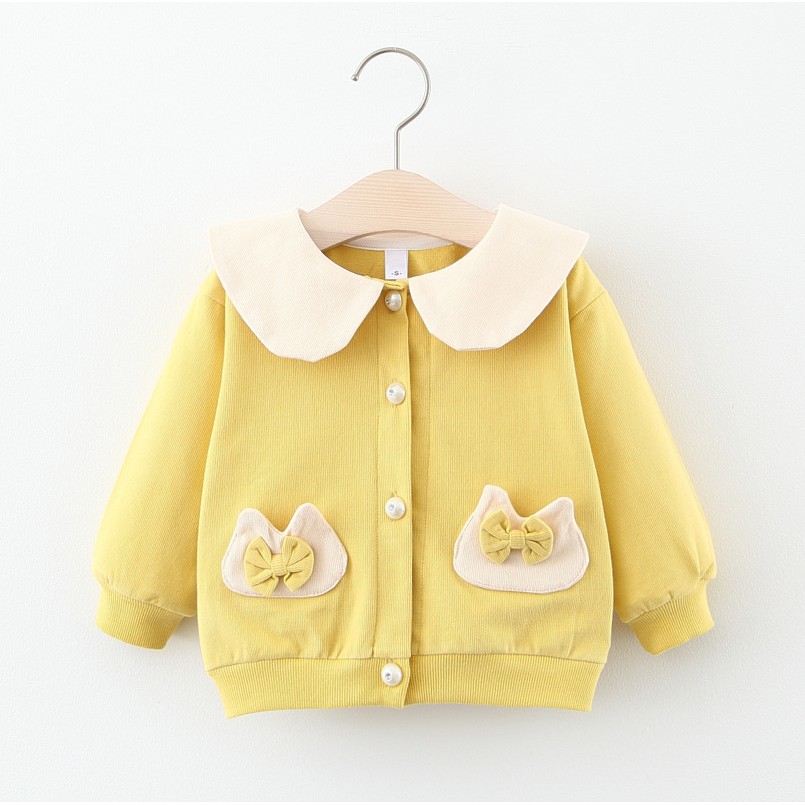 (7-14KG) Áo khoác tiểu thư siêu đẹp Áo khoác cardigan bé gái AK103