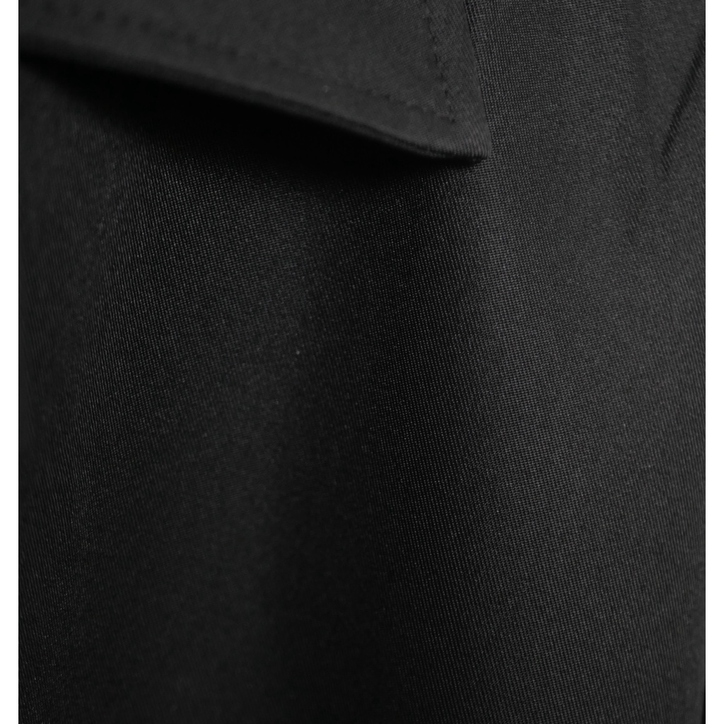 Áo Sơ Mi Dài Tay Nam Nữ Cổ Vest TRƠN - Kiểu sơ mi tay dài form rộng Cổ Vest BIGSIZE STUDIO