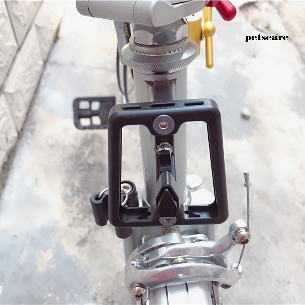 Giá Đỡ Hợp Kim Nhôm Gắn Phía Trước Xe Đạp Cho Brompton