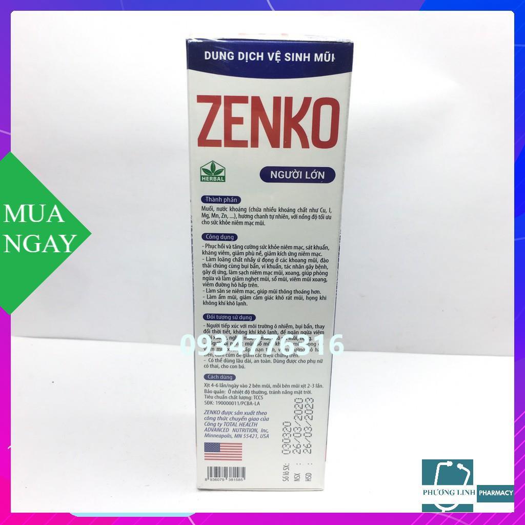 DD Vệ Sinh Mũi Zenko - Lọ 75ml