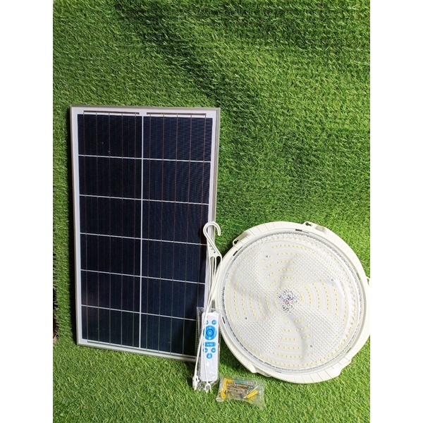 Đèn Năng Lượng Mặt Trời Ốp Trần 500w 400w Chính Hãng TYS thả trần mẫu mới nhất bảo hành 2 năm đổi mới 6 tháng