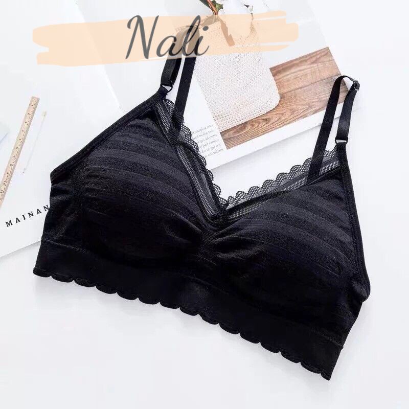 Áo bra ren dây mảnh, áp tập gym yoga NL040 | BigBuy360 - bigbuy360.vn