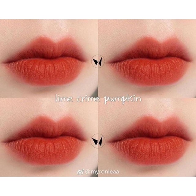 Son Lime Crime màu pumpkin