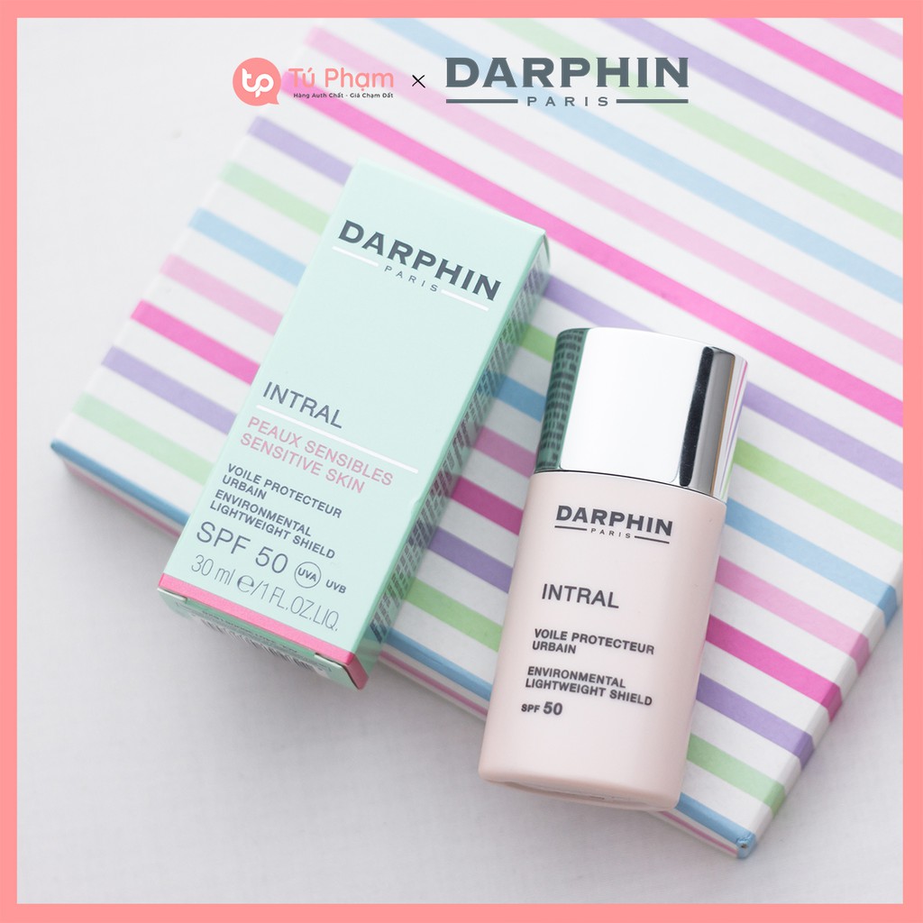 Kem Chống Nắng Darphin Intral Peaux Sensibles Voile Protecteur Urbain SPF 50 30ml