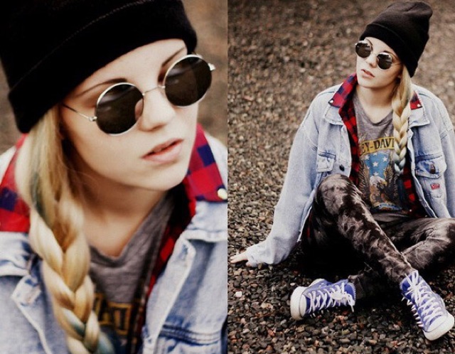 Kính râm Mắt tròn John Lemon bé Mini