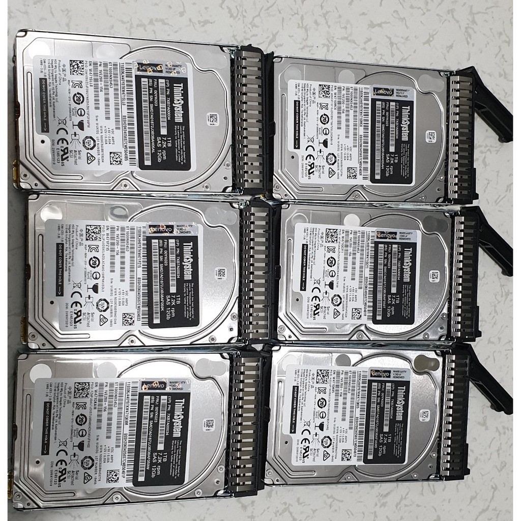 HDD Lenovo ThinkSystem 2.5" 900 - 1TB 7.2K SAS 12Gb Hot Swap 512n - 7XB7A00034- Dùng cho ThinkSystem ST550/SR550/SR53