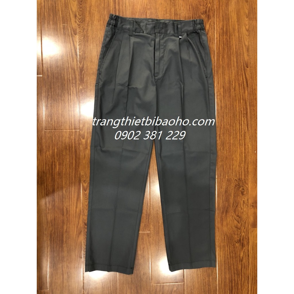 Bộ quần áo kỹ sư, kỹ thuật may sẵn Vinfast vải Pangrim Hàn Quốc tay dài PR04