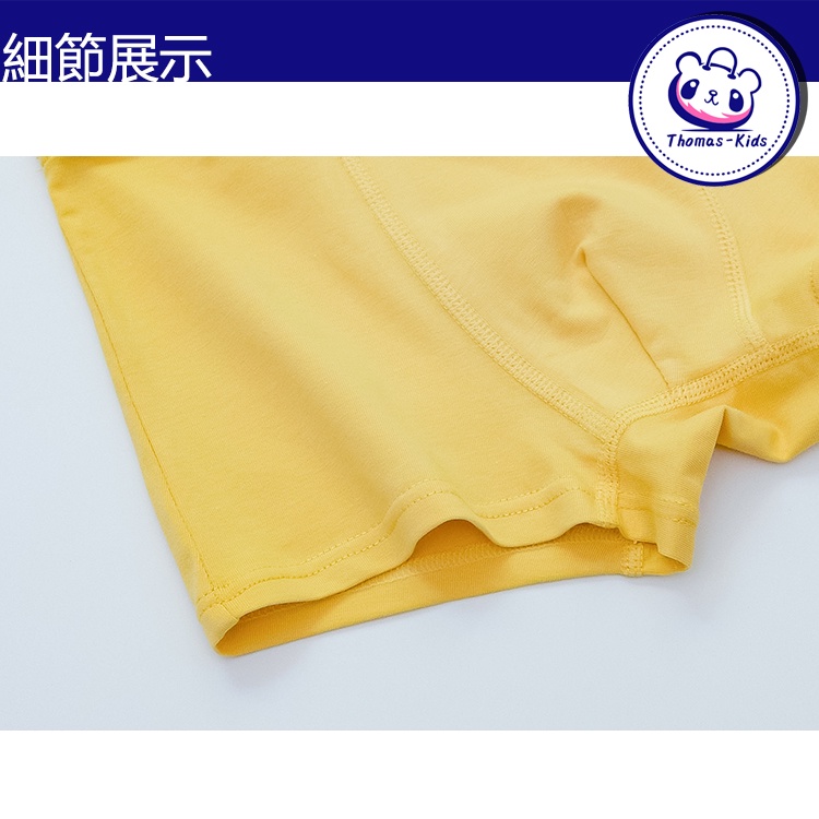[THOMAS KIDS] 3-12 Tuổi Set 5 Quần Lót Boxer Cotton Thoáng Khí In Họa Tiết Hoạt Hình Cho Bé Trai