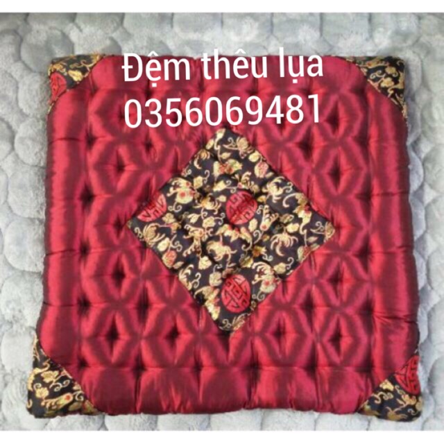 Đệm lụa ngồi 40 x 40