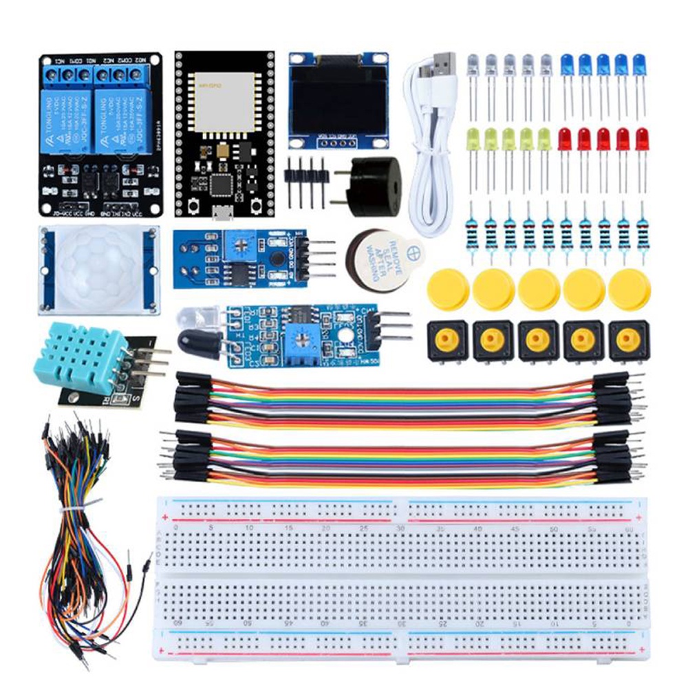 Set 177 món dụng cụ làm arduino DIYMORE ESP32 wifi đầy đủ tiện lợi