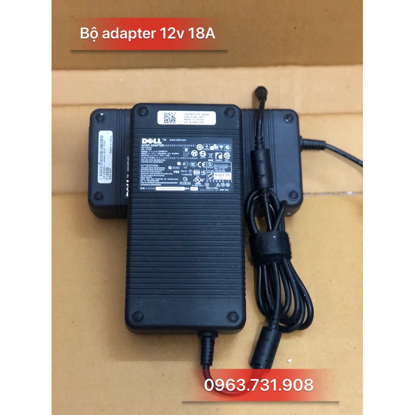 Adapter nguồn 12v 18A (xịn)