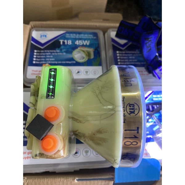 Đèn đội đầu chống nước T18 - Đèn đội đầu chuyên thợ lặn