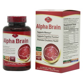 Alpha Brain Viên uống bổ não & hỗ trợ tuần hoàn não Tặng 1 hộp KT Vinmas