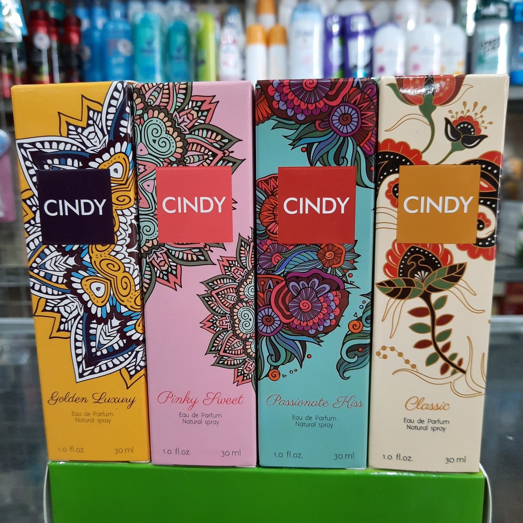 Nước hoa Cindy 30ml (4 mùi)