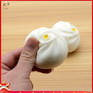 Đồ Chơi Xốp Squishy Giảm Stress Hình Bánh Bao Dành Cho Bé