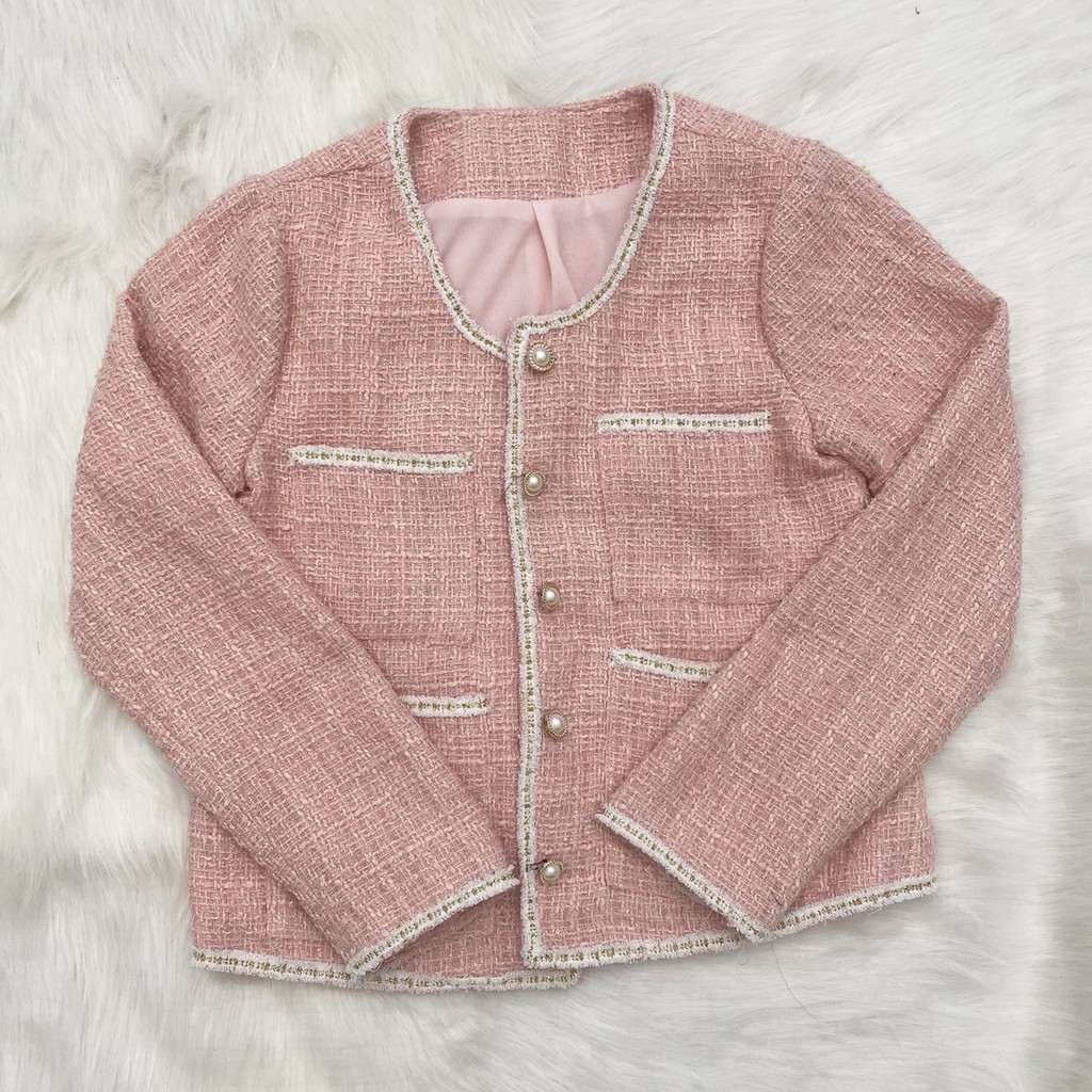 SIÊU PHẨM ÁO DẠ TWEED ĐÍNH NGỌC SIÊU SANG | BigBuy360 - bigbuy360.vn