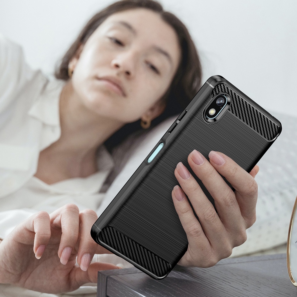 Ốp Điện Thoại tpu Silicon Mềm Sợi Carbon Chống Sốc Cho Sony Xperia ACE 3 ACE3