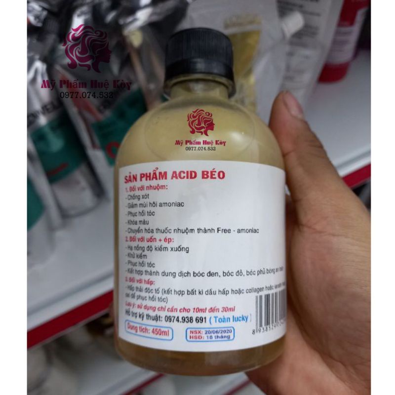 Axit Béo 450ml loại loãng hàng chính hãng