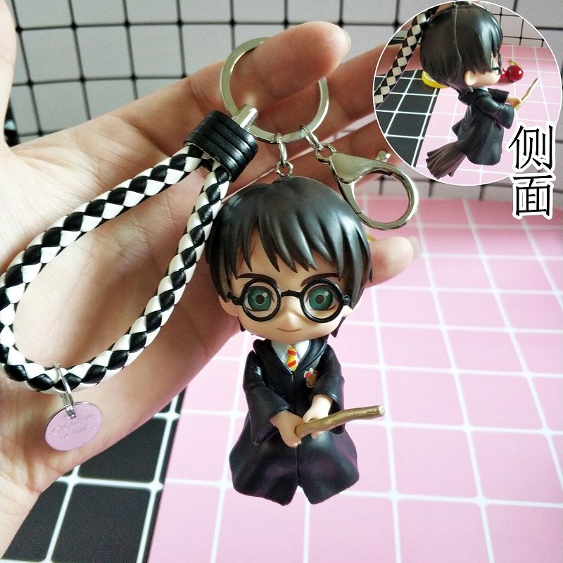 ♛Móc Khóa Mô Hình Nhân Vật Hermin Ron Trong Phim Harry Potter