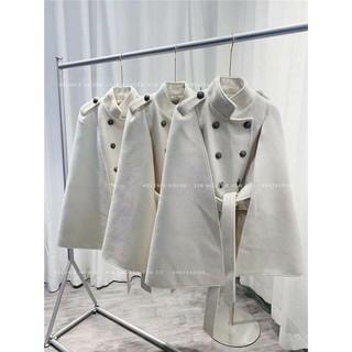 áo dạ cape hót hít còn đen tím than xả