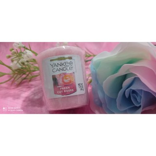 Nến Thơm Yankee Candle chính hãng hương Fresh Cut Rose 49g