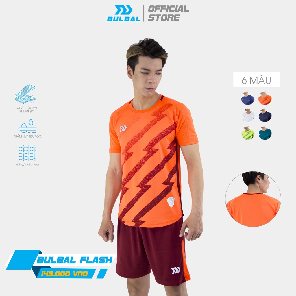 Bộ Quần Áo Bóng Đá Bulbal Flash Xanh Đen