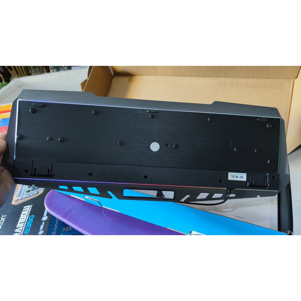 Bộ Phím chuột NEW Bosston 837 8350 Giả Cơ led new