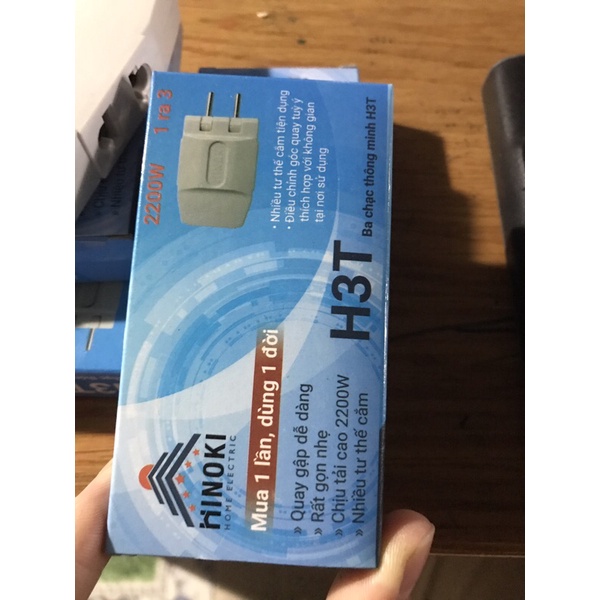 Phích chia ba thông minh, phích chia ba chạc 2200w