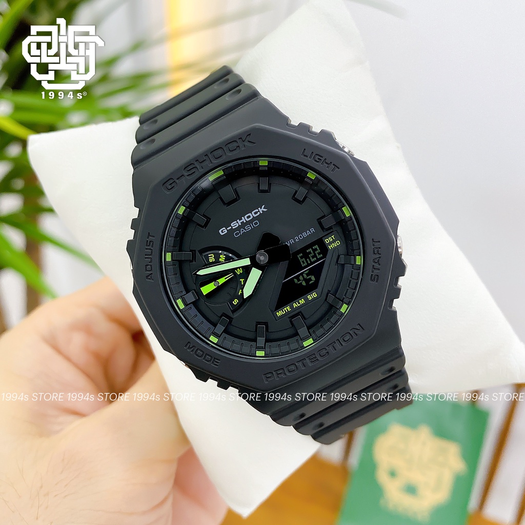 Đồng hồ nam Casio G-Shock GA-2100-1A3 chống va đập, chống nước 200m, hàng chính hãng