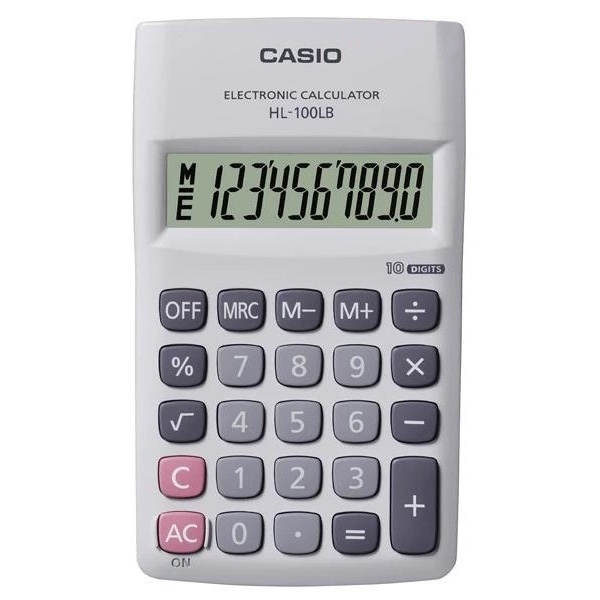 Máy Tính Casio HL - 100LB - W-DP