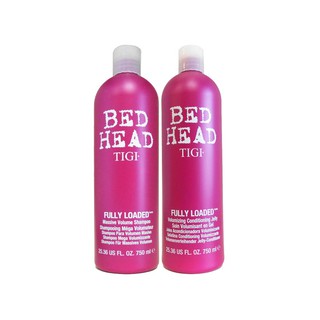 [100% CHÍNH HÃNG CÔNG TY] Cặp gội xả TIGI tím làm phồng tóc Fully Loaded 750ml