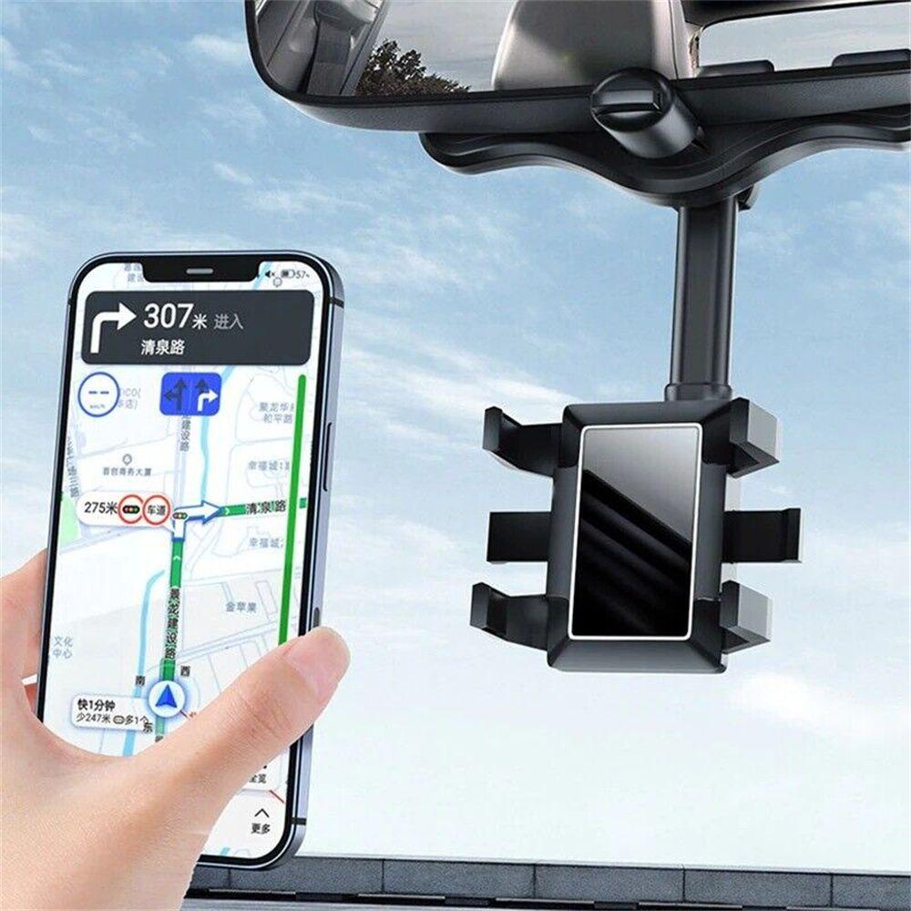 Giá Đỡ Điện Thoại Gắn Kính Chiếu Hậu Xe Hơi Xoay 360 Độ Tiện Dụng
