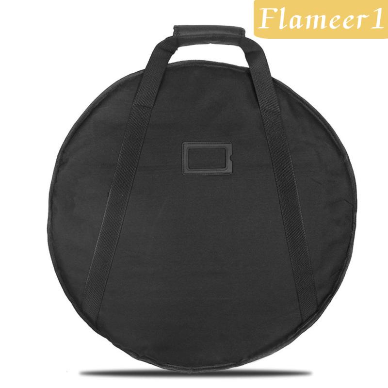 [flameer1] Túi Xách Cymbal Gig Cotton Chống Nước Có Đệm Bảo Vệ Tay Cầm
