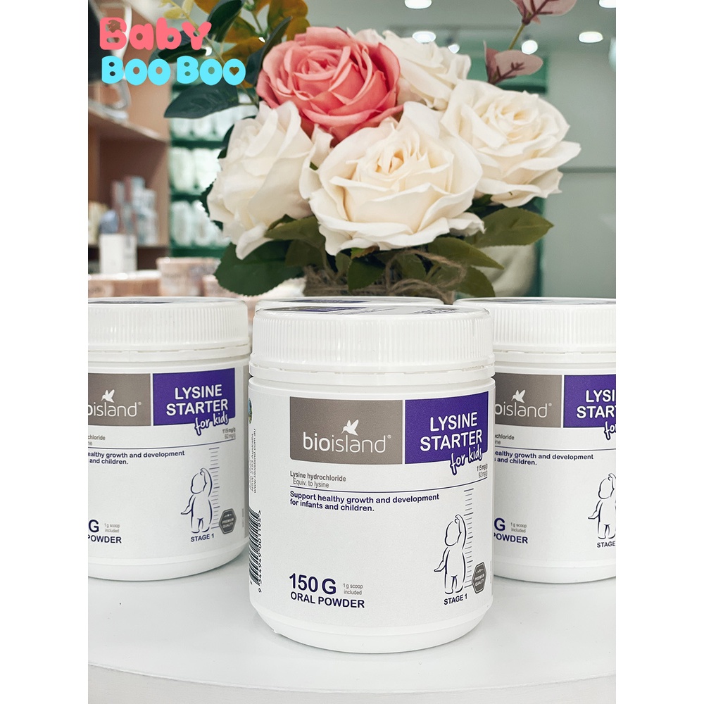 Bột Bio Island Úc Lysine Starter giúp tăng chiều cao cho bé từ 7 tháng